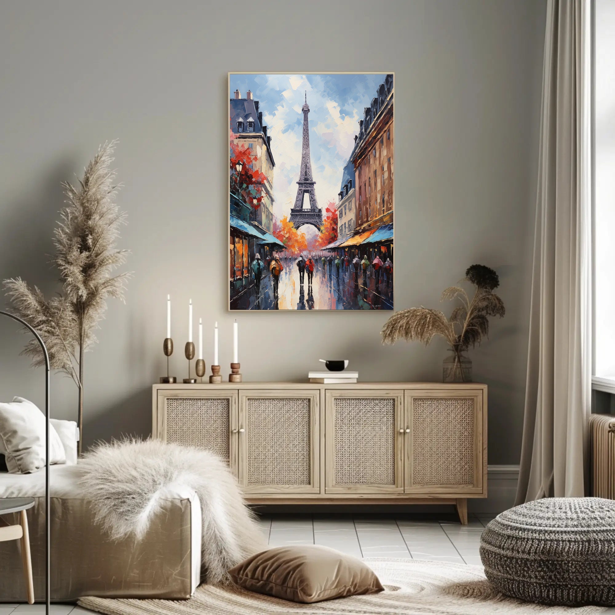 Autumn In Paris Poster