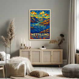 Nettilling Baffin Island, Canada Poster