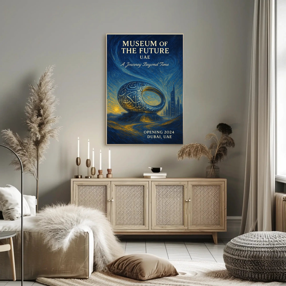 Museum Of The Future Opening 2024 Poster
