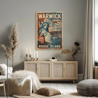 Warwick, Rhode Island A Vintage Poster
