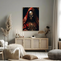 The Enigmatic Masked Figure Poster PosterGoat
