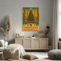 Christmas in Manhattan Poster