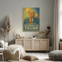 Trump Unity Patriotic Impressionism Poster