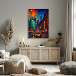 New York City Nights Poster