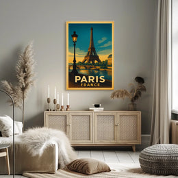 Paris, France Travel Poster