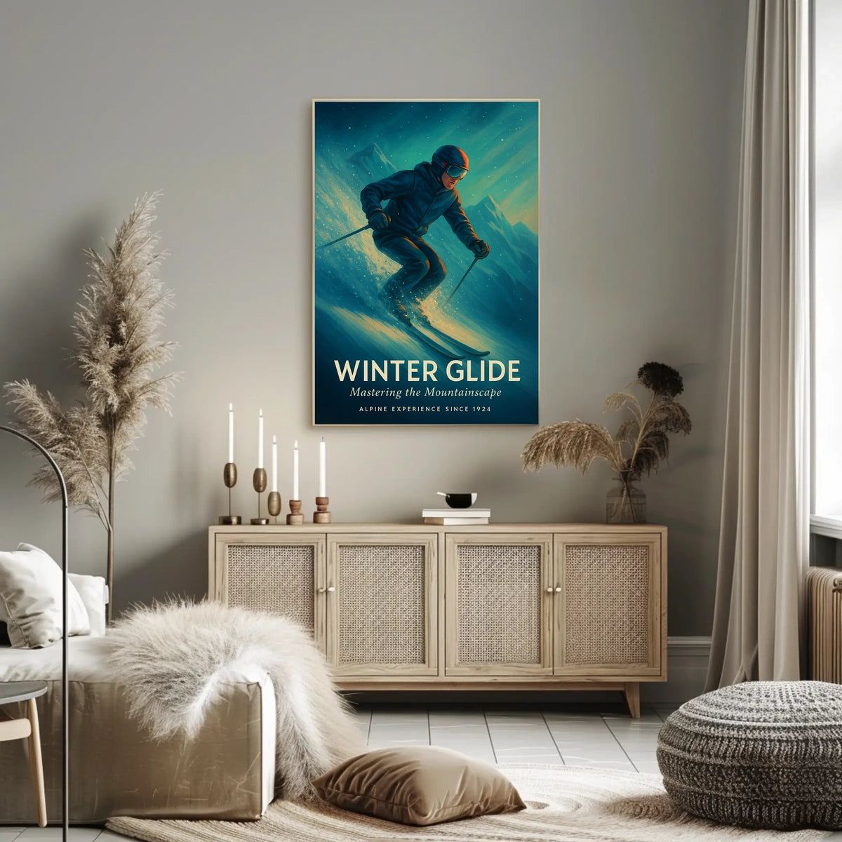 Winter Glide Poster