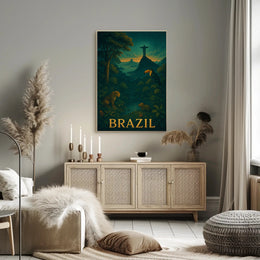 Brazil A Natural And Cultural Wonder Poster