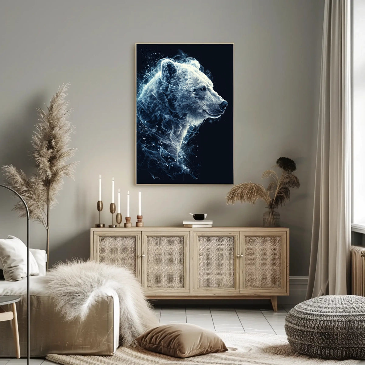 Ethereal Bear Poster