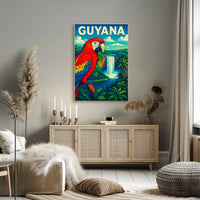 Guyana Tropical Paradise Poster