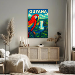 Guyana Tropical Paradise Poster