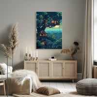 Abstract Modern Art Design Poster