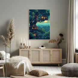 Abstract Modern Art Design Poster