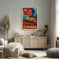 Iconic Leader Of China Poster