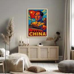 Iconic Leader Of China Poster
