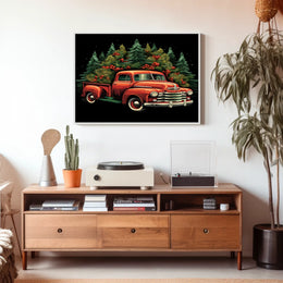 Vintage Holiday Cheer Vintage Poster