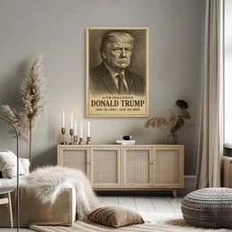 Portrait of Leadership: Historical or Presidential Poster