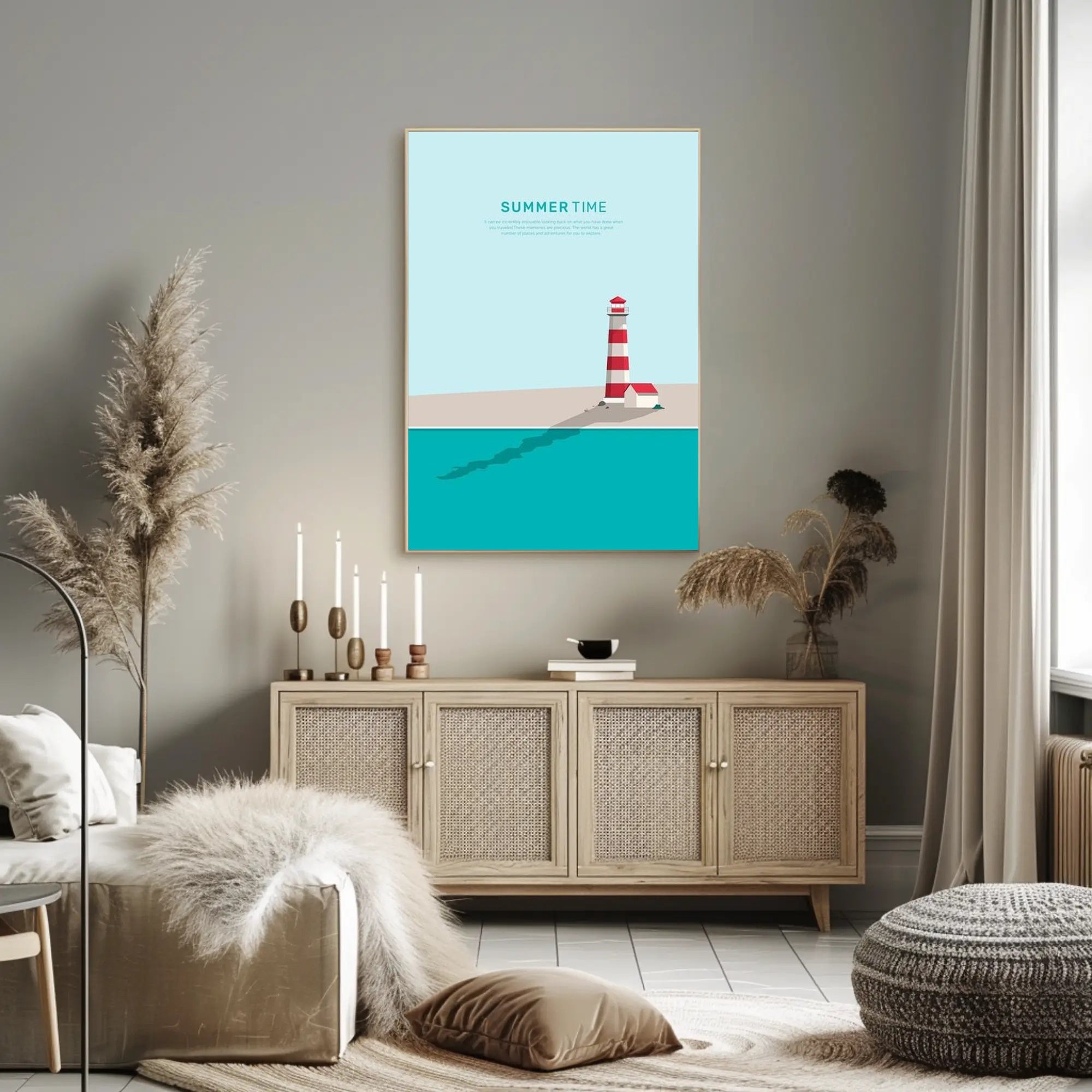 Summer Serenity Poster PosterGoat