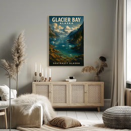 Glacier Bay, Alaska Poster