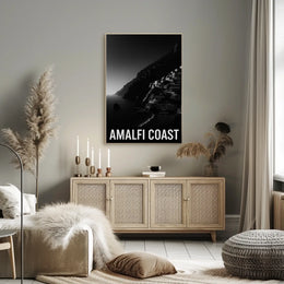 Amalfi Coast Poster Embrace Coastal Decor 18x24 Inches