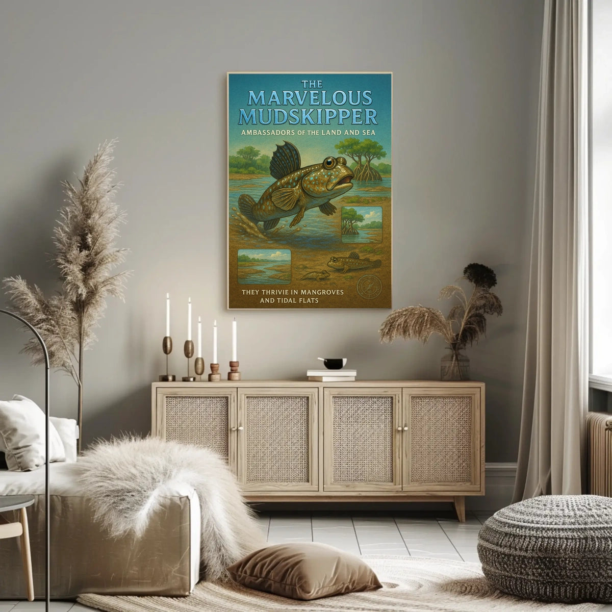 The Marvelous Mudskipper Poster