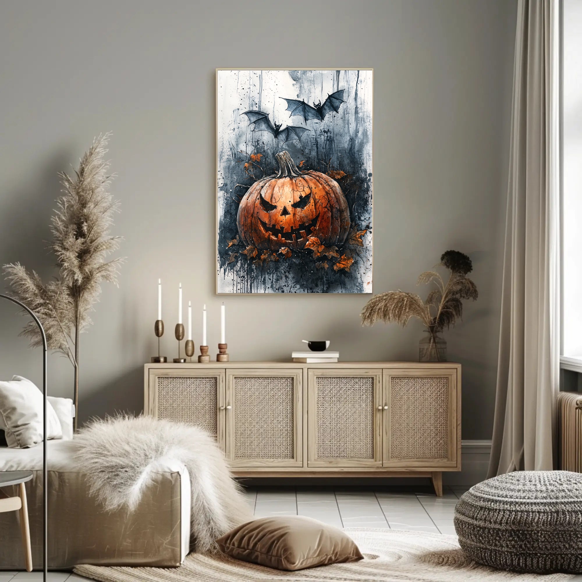 Spooky Halloween Night Poster