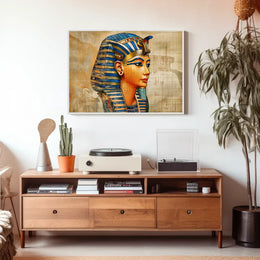 Majestic Pharaoh: Timeless Egyptian Art Poster