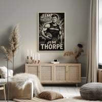 Jim Thorpe Legendary Athlete Poster