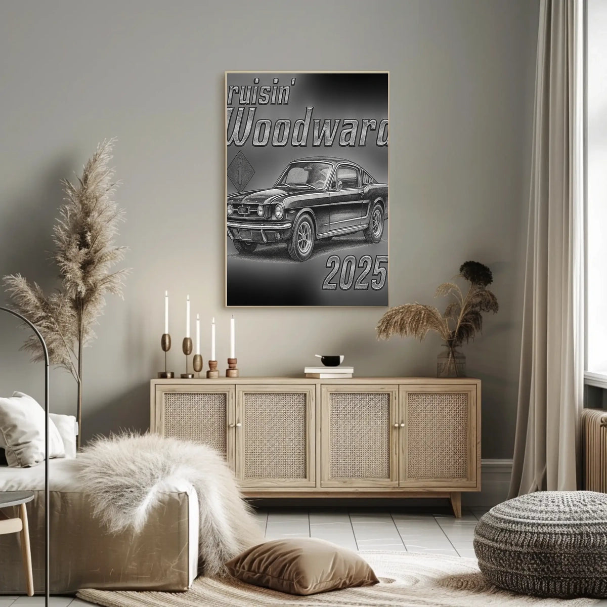 Cruisin Woodward 2025 Poster