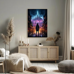 Journey To The Neon City Poster