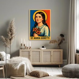 St. Maria Goretti Poster