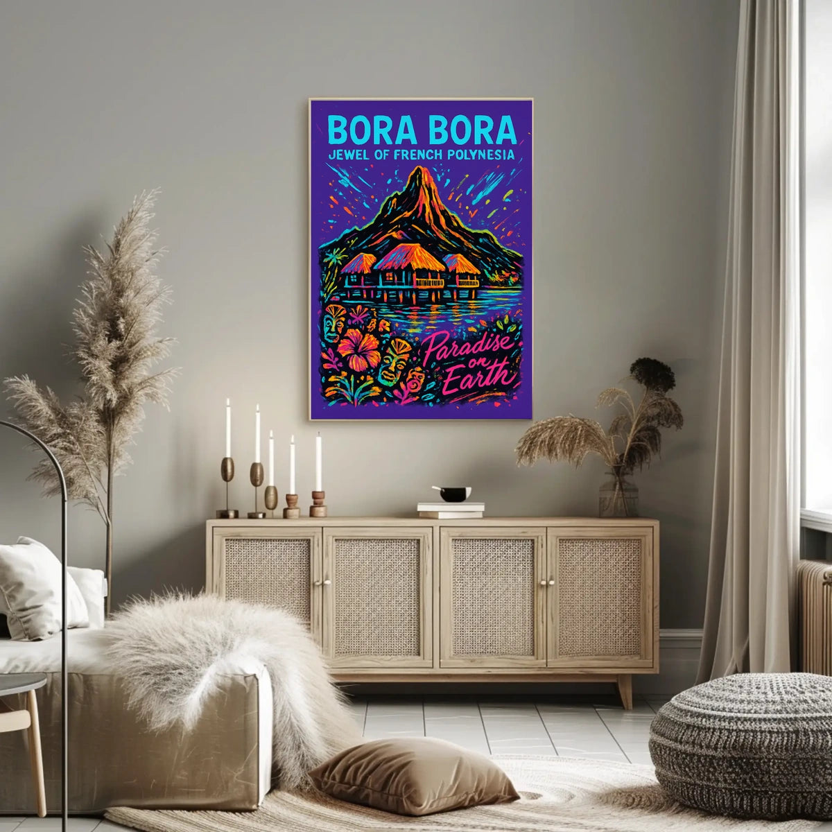 Bora Bora Jewel of French Polynesia Poster
