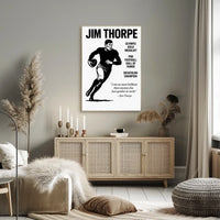 Celebrate Jim Thorpes Legacy with Our Exclusive Poster