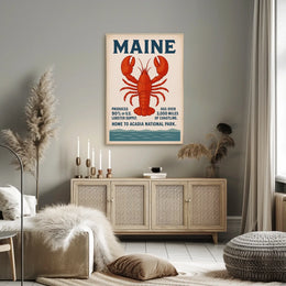 Discover Maine Poster