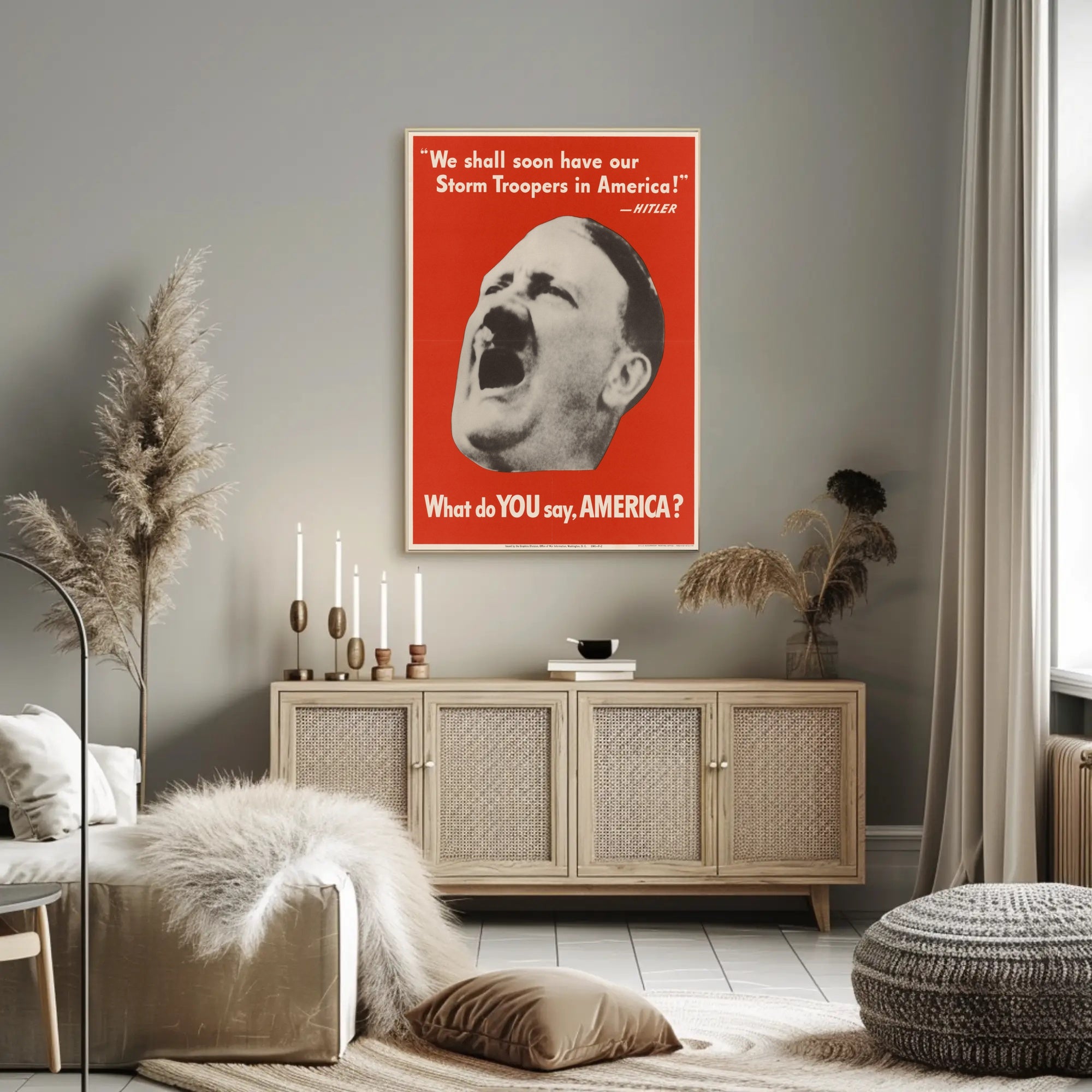 Call to Action for America Poster PosterGoat