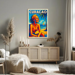 Curaçao Beach Vibes Poster
