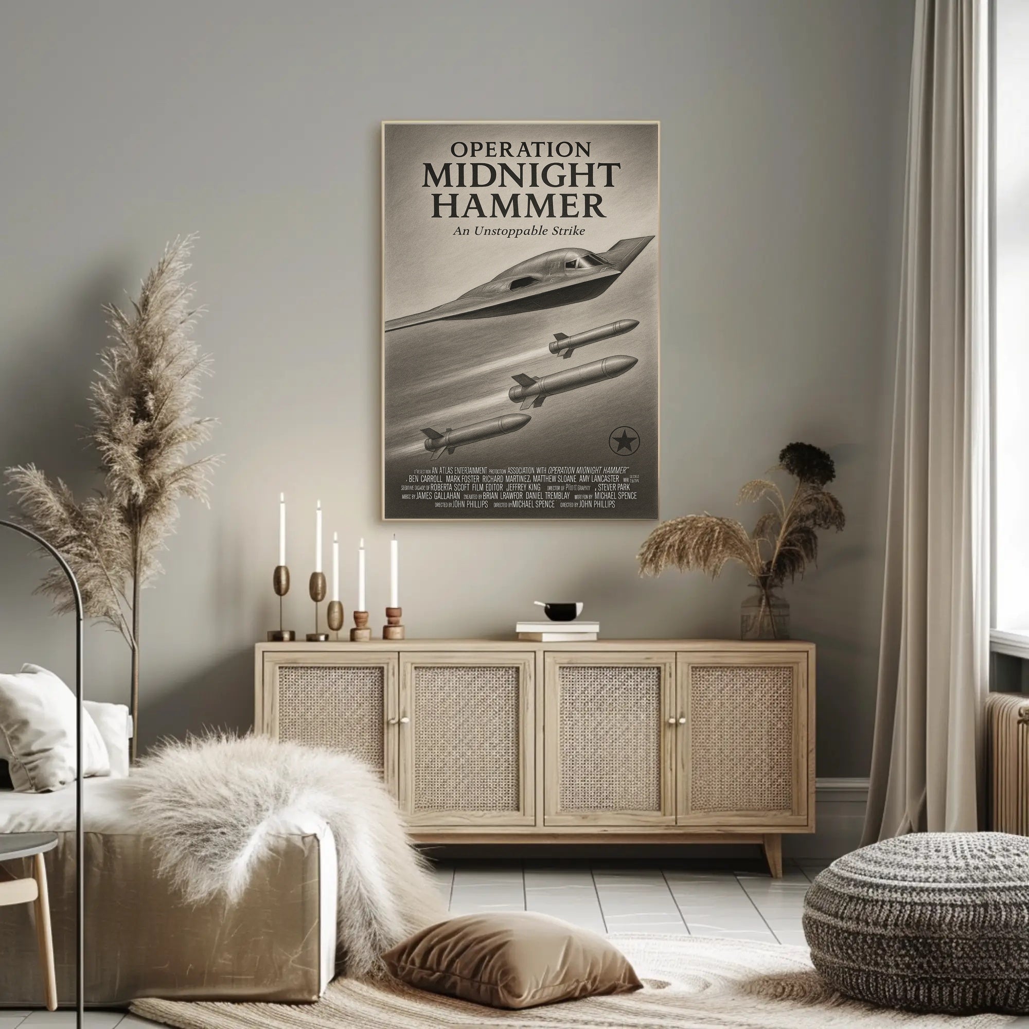Operation Midnight Hammer Poster PosterGoat