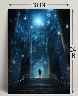 Journey To The Cosmic Realm Poster