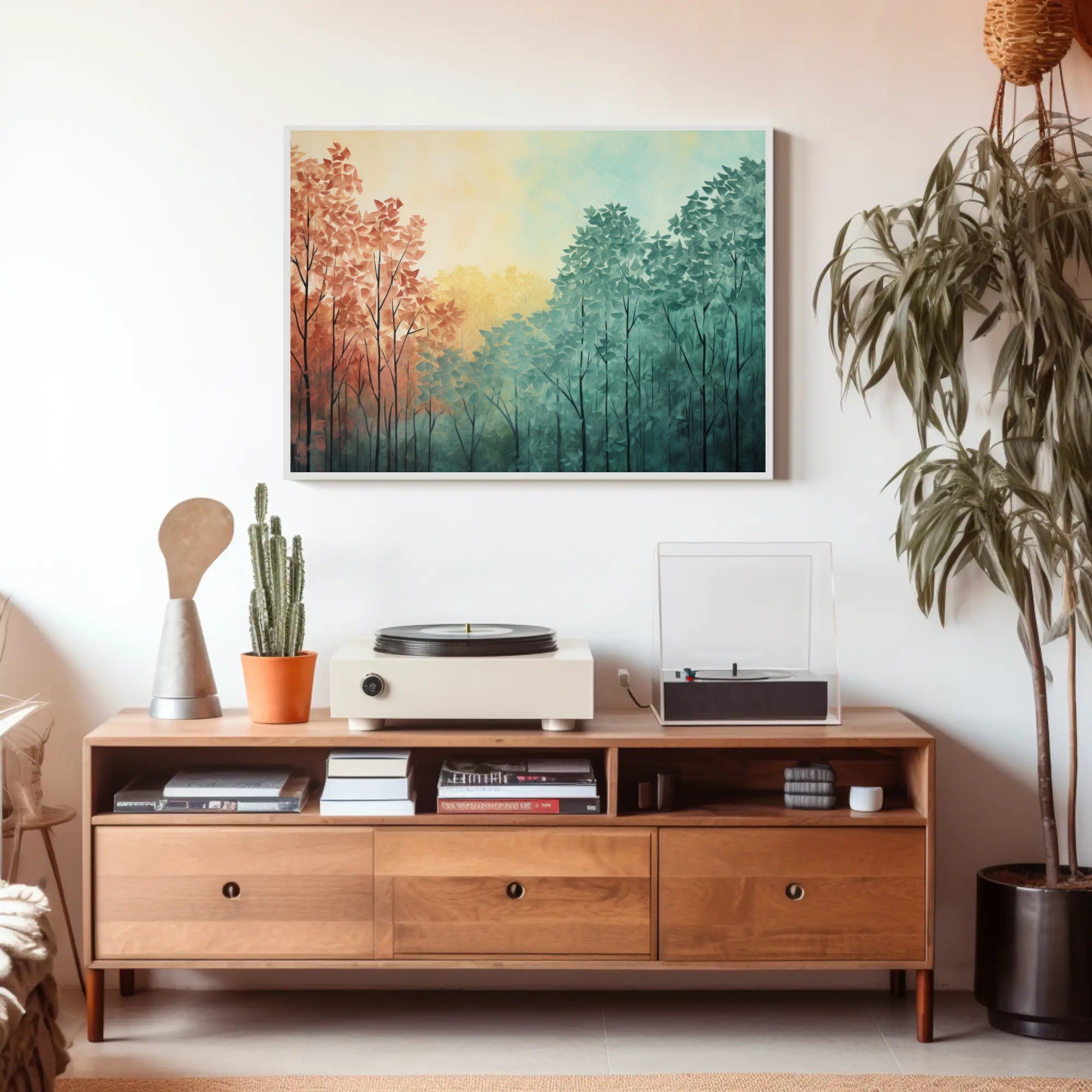 Autumn Meets Spring Poster