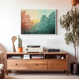 Autumn Meets Spring Poster