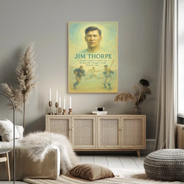 The Timeless Spirit of Jim Thorpe Poster