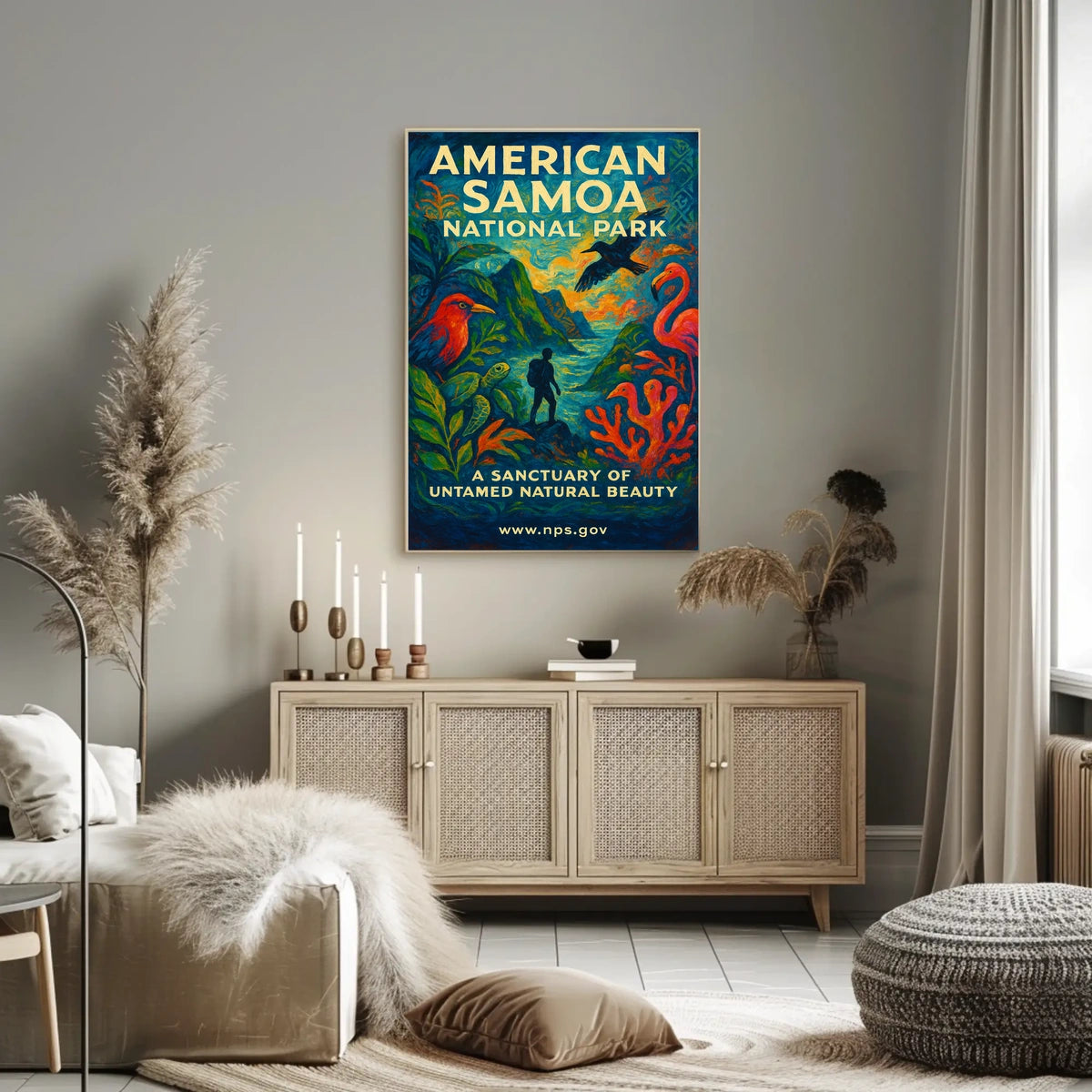 American Samoa National Park Poster