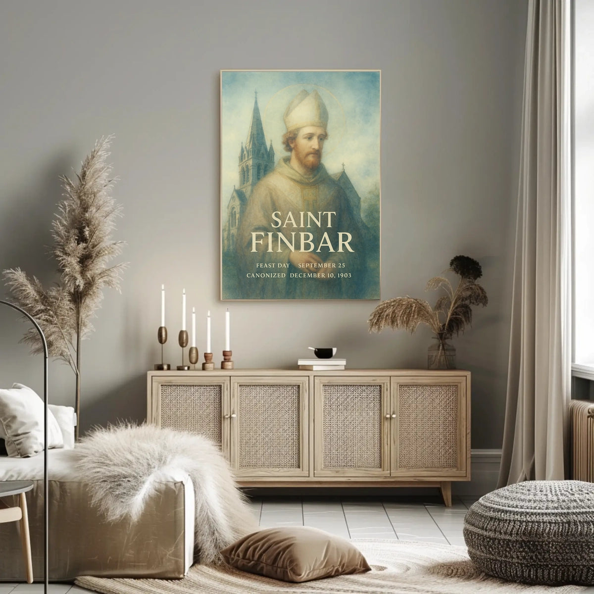 Saint Finbar Poster