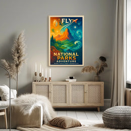 National Parks Adventure Poster