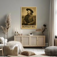Buffalo Bill Iconic Heritage Depiction Historical or Presidential Poster