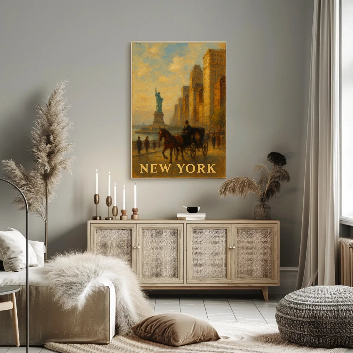 New York Timeless Cityscape Poster