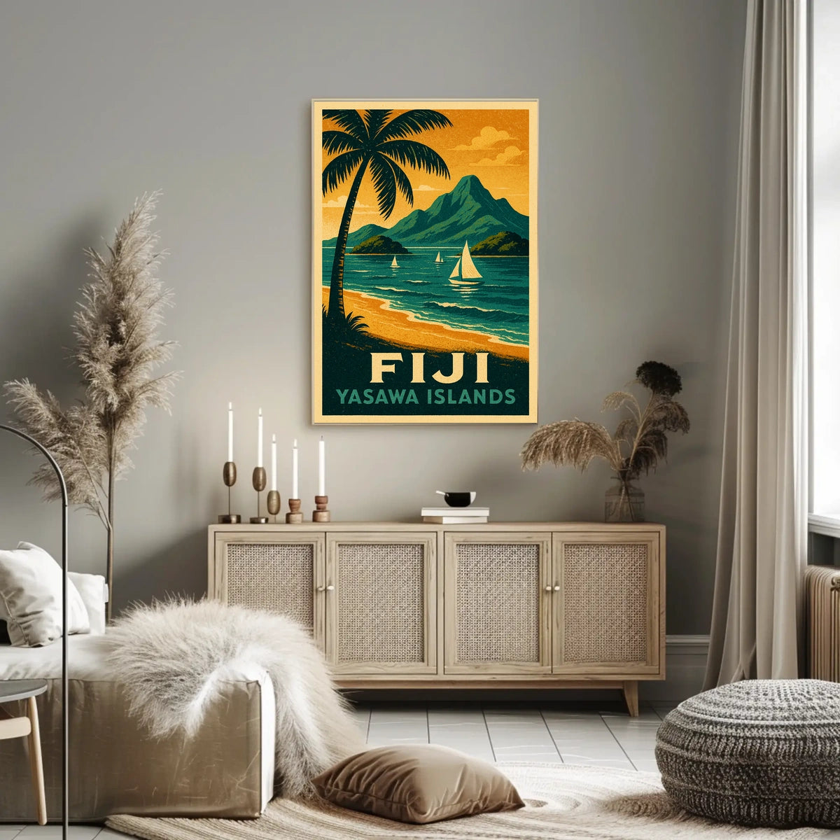 Yasawa Islands Fiji Poster