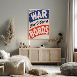 War Bonds Promotion Poster PosterGoat