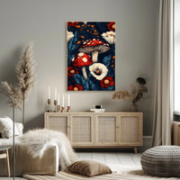 Enchanted Forest Flora Wall Art Print