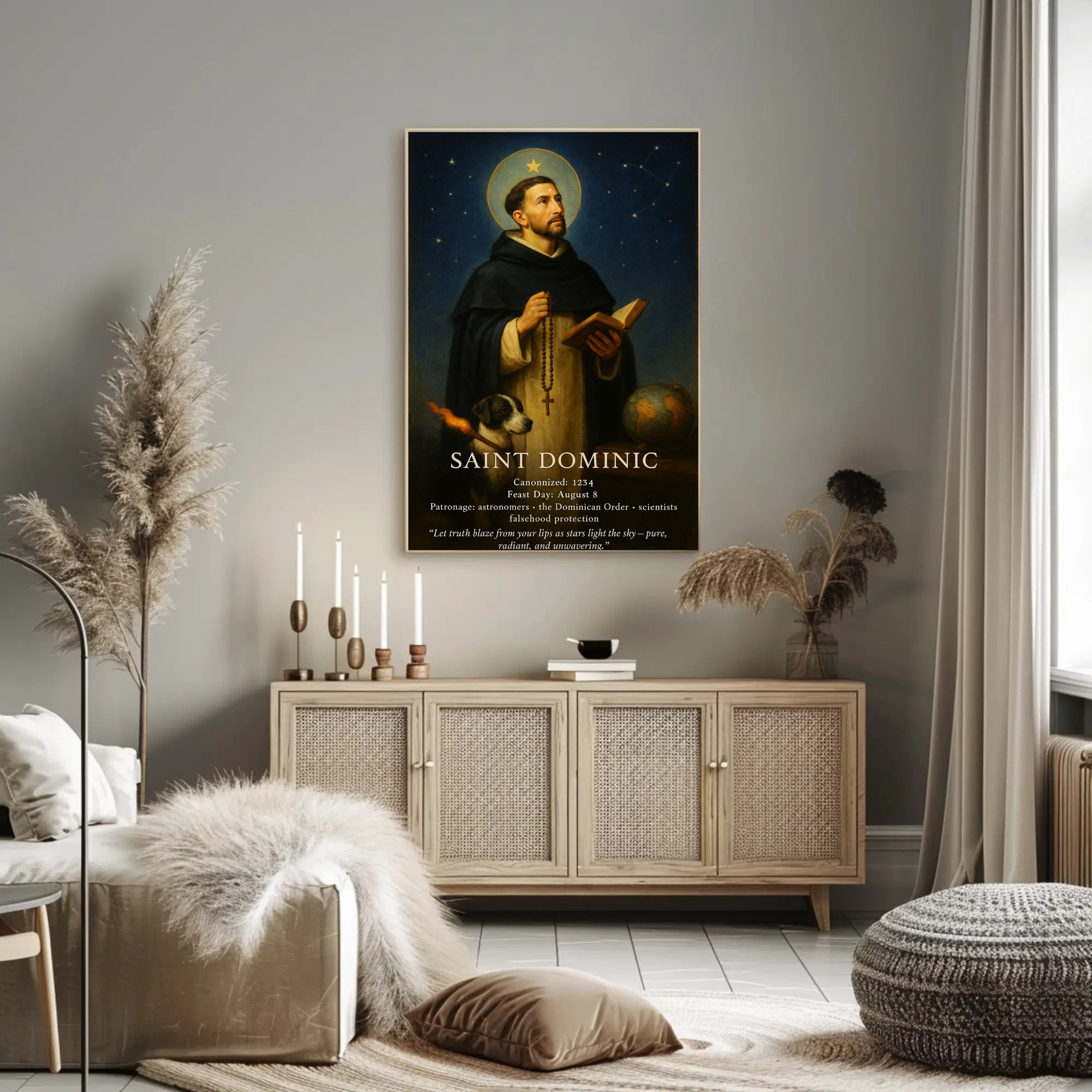 Saint Dominic Poster PosterGoat