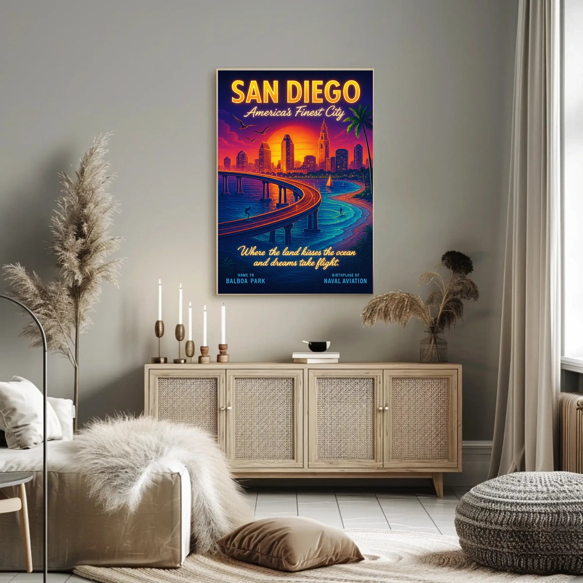 San Diego Americas Finest City Poster